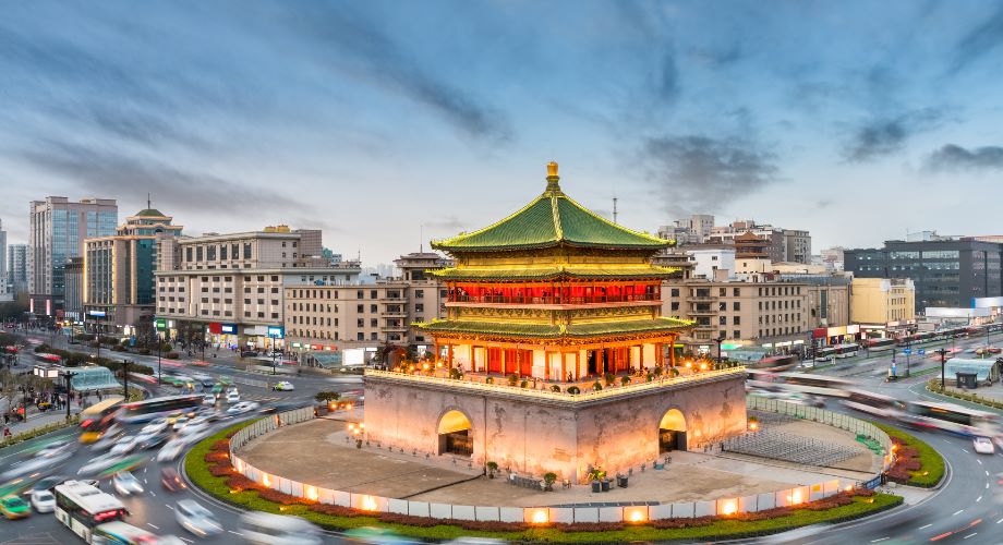 Vận chuyển hàng hóa đi Tây An - Trung Quốc